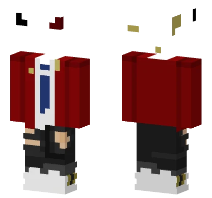 Plantilla Uniforme Minecraft skin