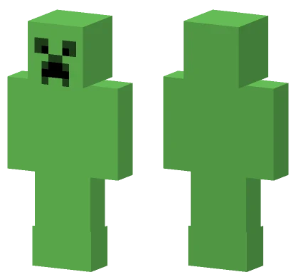 Plastic Creeper Minecraft skin