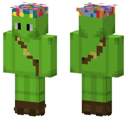 Playmodani Green Monster Minecraft skin