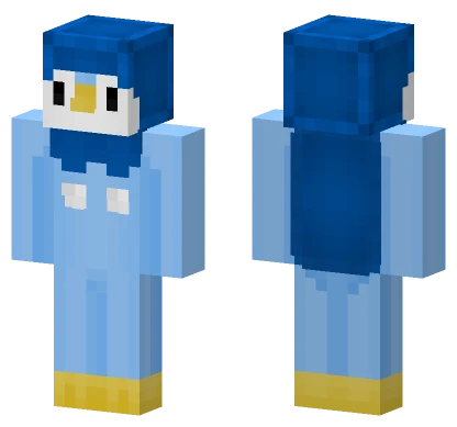 Plinfa Piplup Pokemon Upgrade Minecraft skin