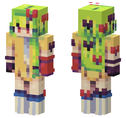 Pluck SF Attack Minecraft skin