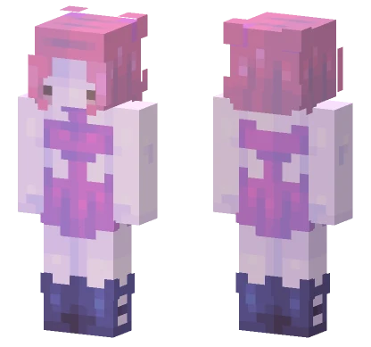 Plum Girl Minecraft skin