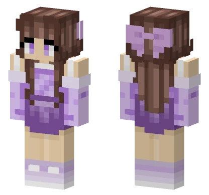 Plum Girl Skin Minecraft skin