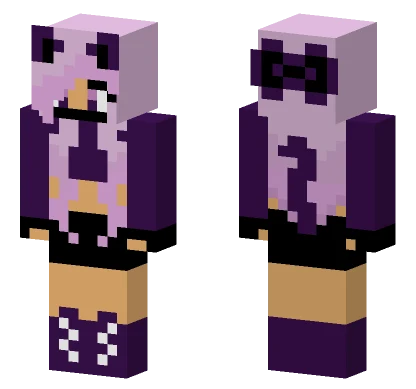 Plum Leilani Minecraft skin