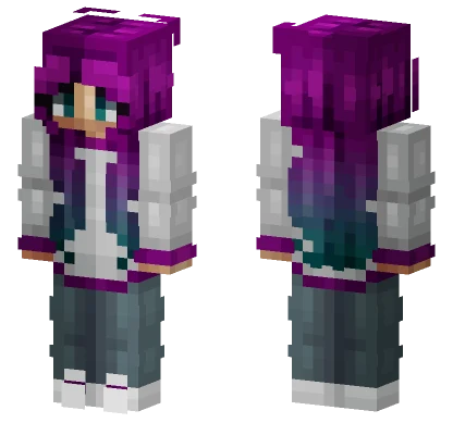 Plum Tuckered Minecraft skin