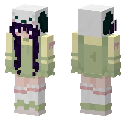 Pochacomi Girl Minecraft skin