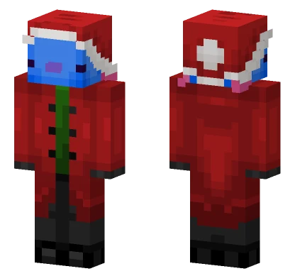 Pog Festive 2026 Minecraft skin