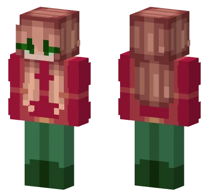 Poinsettia 40dtc Day 14 Minecraft skin