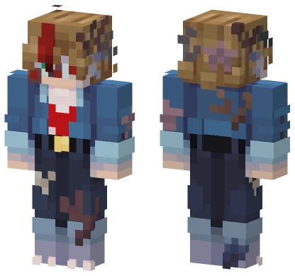 Poison Ed Red Life Minecraft skin