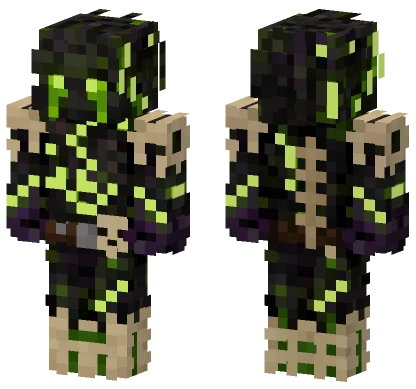 Poison Elemental Minecraft skin