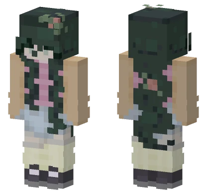 Poison Ivy Outfit Minecraft skin