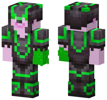 Poisoned Pig Knight Minecraft skin