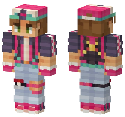 Pokemon Blockwars Origins Minecraft skin