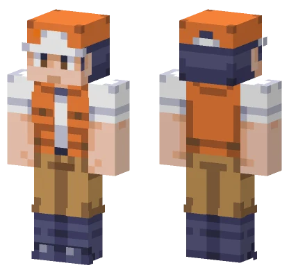 Pokemon DPPT Fisher Minecraft skin