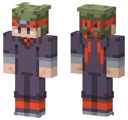 Pokemon DPPt Ninja Boy Minecraft skin