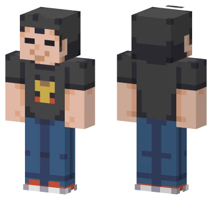 Pokemon DPPT Pokefan M Minecraft skin