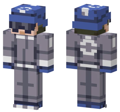 Pokemon DPPT Skier M Minecraft skin