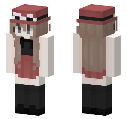 Pokemon Girl Minecraft skin