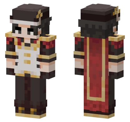 Pokemon Masters EX Red Anniversary Minecraft skin
