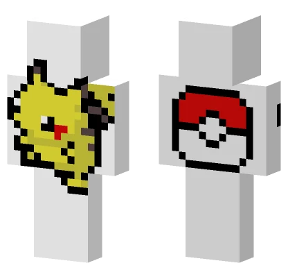 Pokemon Pixelart Minecraft skin