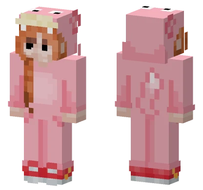 Pokemon Slowpoke Onesie Sam Minecraft skin
