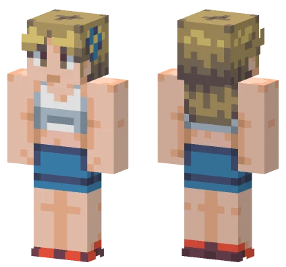 Pokemon Young Couple F Minecraft skin