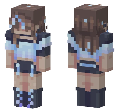 Polar Blue Minecraft skin