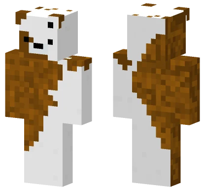 Polar Grizzly Bear Minecraft skin