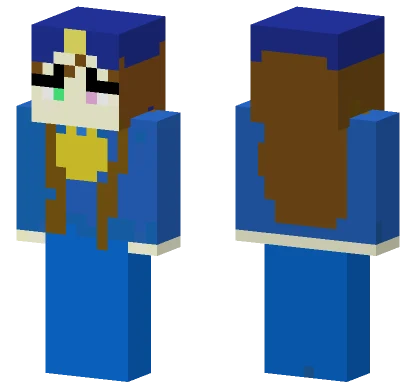 Police Egirl Minecraft skin