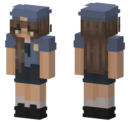 Policewoman Skin Minecraft skin