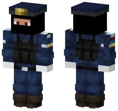 Policia De Oculus Minecraft skin