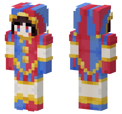 Pomni Minecraft skin