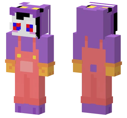 Pomni Jax Suit Minecraft skin