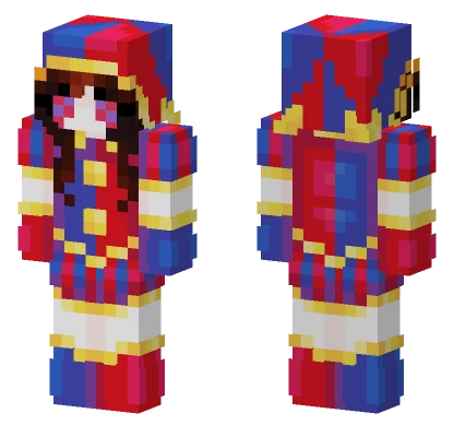 Pomni TADC Skin Minecraft skin