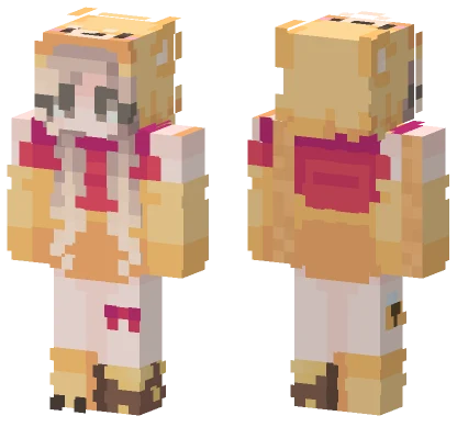 Pooh Bear Skin Minecraft skin