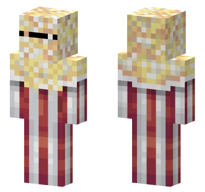 Popcorn Sebbed Minecraft skin