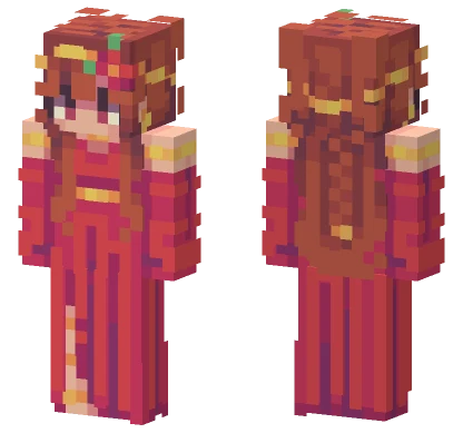Poppies Remake Minecraft skin