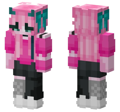 Poppy Bubblegum Girl Minecraft skin