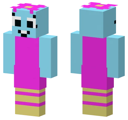 Poppy Flower Girl Minecraft skin