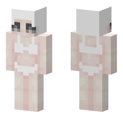 Porcelain Skin Base Minecraft skin