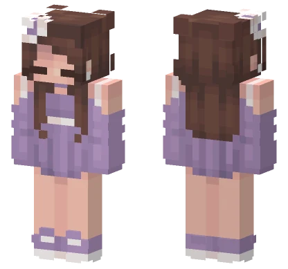 Porple Fs Minecraft skin