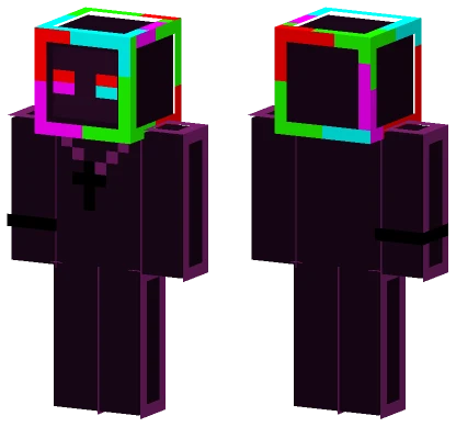 Positive Structure Minecraft skin