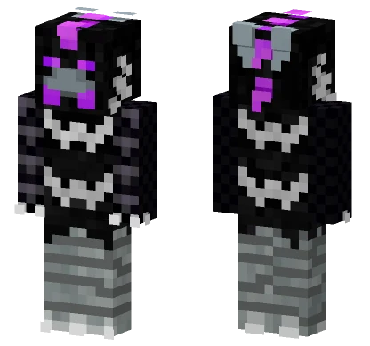 Post Dragon Eyes Minecraft skin