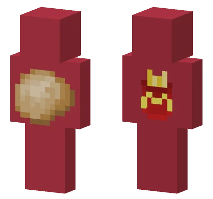 Potato King Minecraft skin