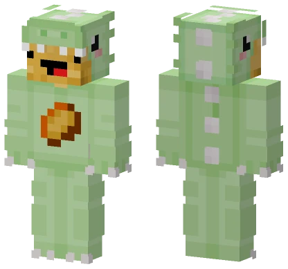 Potatosaur Wide Minecraft skin