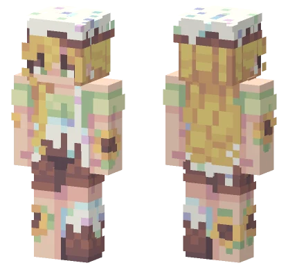 Precious Birthday Gift Minecraft skin