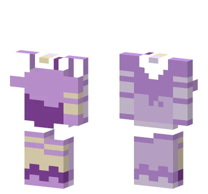 Precious Purple Raffle Minecraft skin