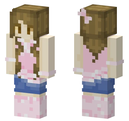 Prep Girl Minecraft skin