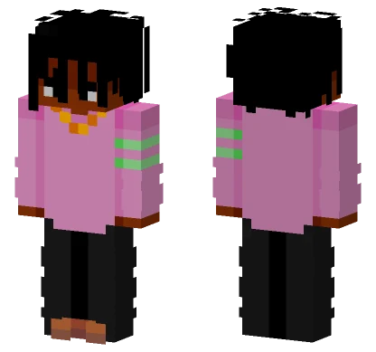 Pretti Pink Outfit Minecraft skin