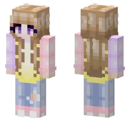 Pretty In Pastel Minecraft skin